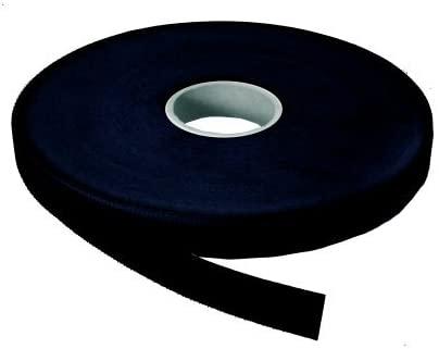 VELCRO MACHO ADHESIVO NEGRO 25MT