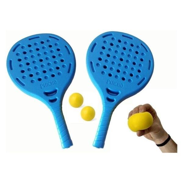 SET PALAS PADEL PLAYA AZUL