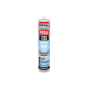 MASILLA ADHESIVO SOUDAL MULTIUSOS TRANSPARENTE 290ML