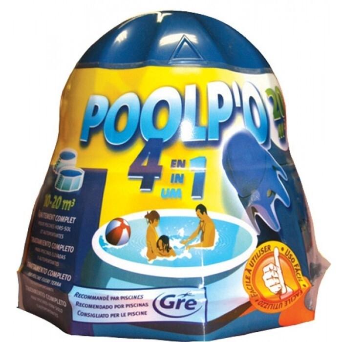 TRATAMIENTO PISCINA 4 EN 1 POOLPO