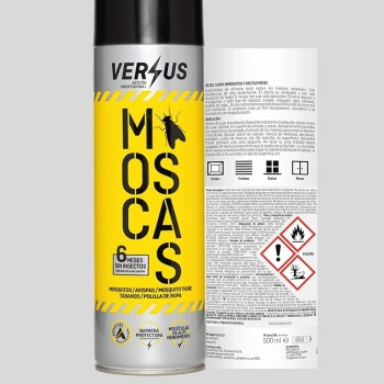 INSECTICIDAS MOSCAS 500ML VERSUS