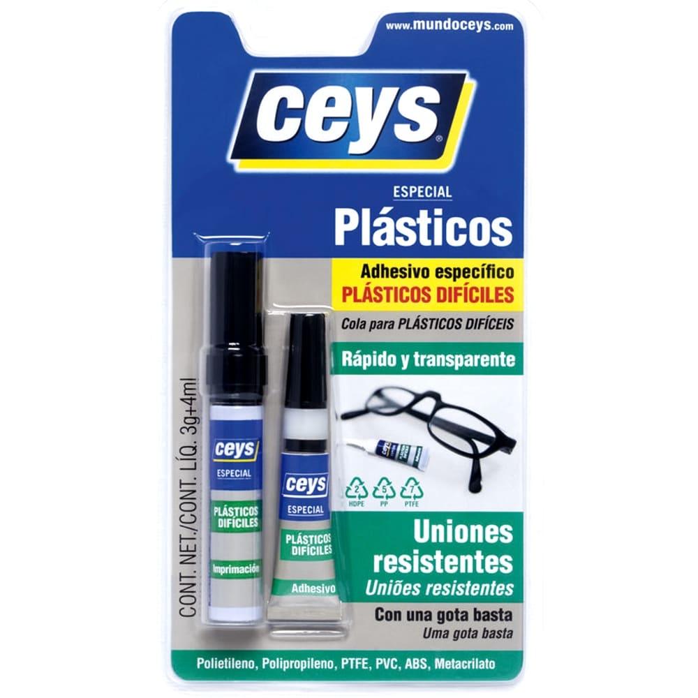 PEGAMENTO ESPECIAL PLASTICOS DIFICILES CEYS 3G+4ML