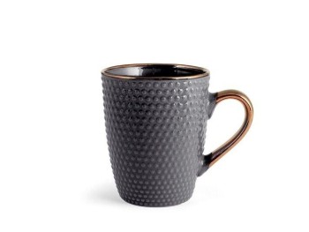 TAZA MUG CERAMICA DOTS COLORES SURTIDOS 26CL