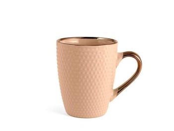 TAZA MUG CERAMICA DOTS COLORES SURTIDOS 26CL