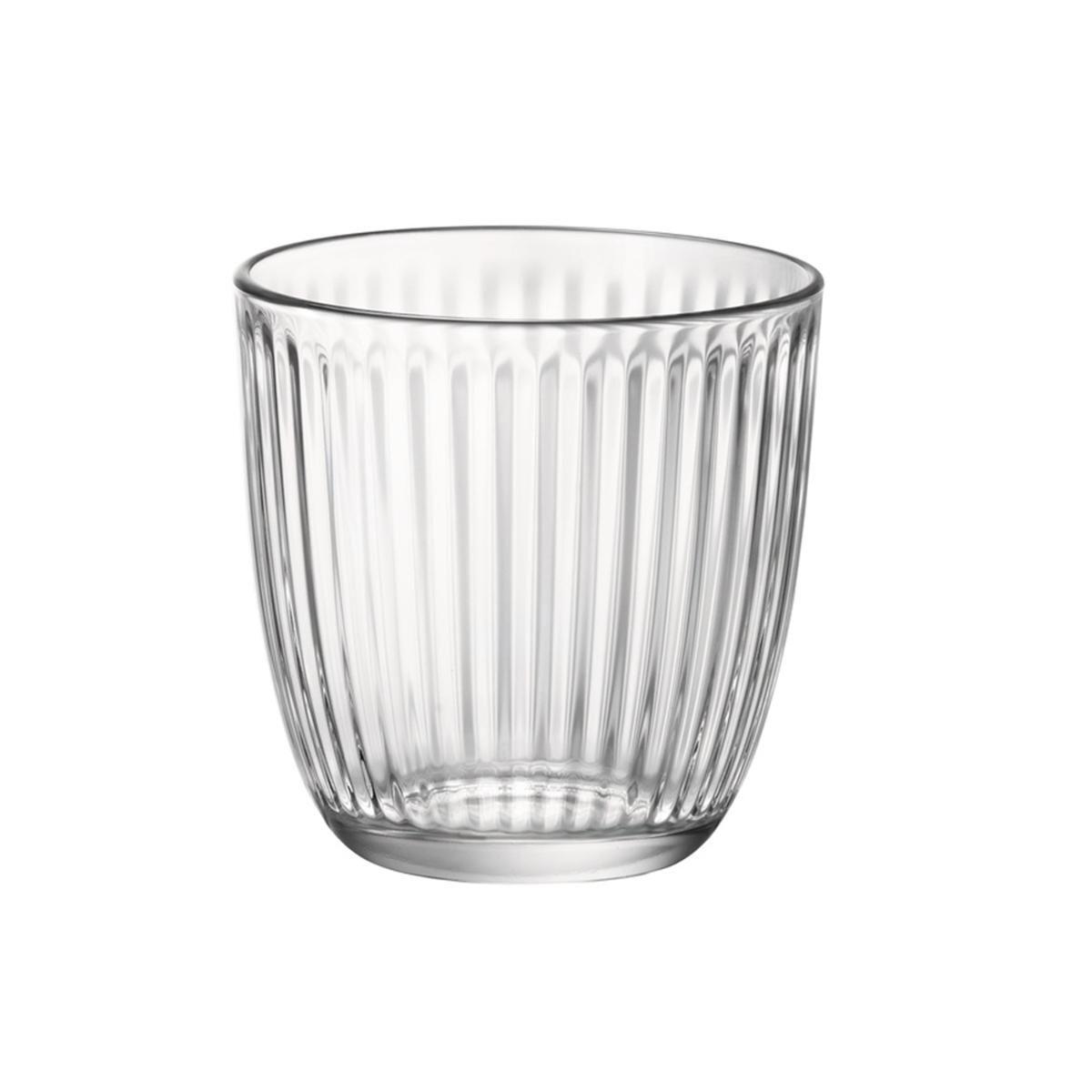 VASO BAJOS VIDRIO TRANSPARENTES LINE 29CL SET 6