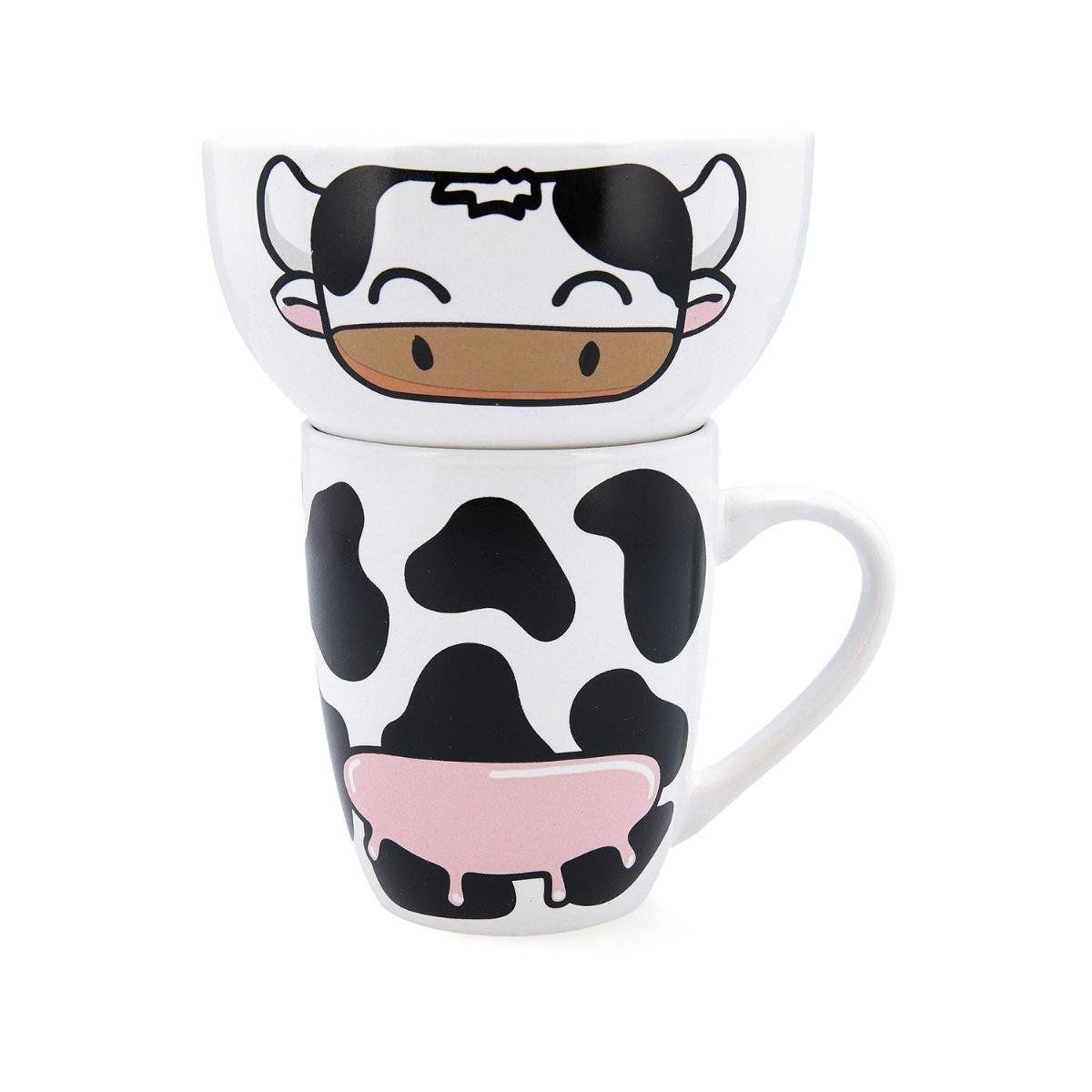 SET INFANTIL TAZA 33CL + BOL 51CL VACA