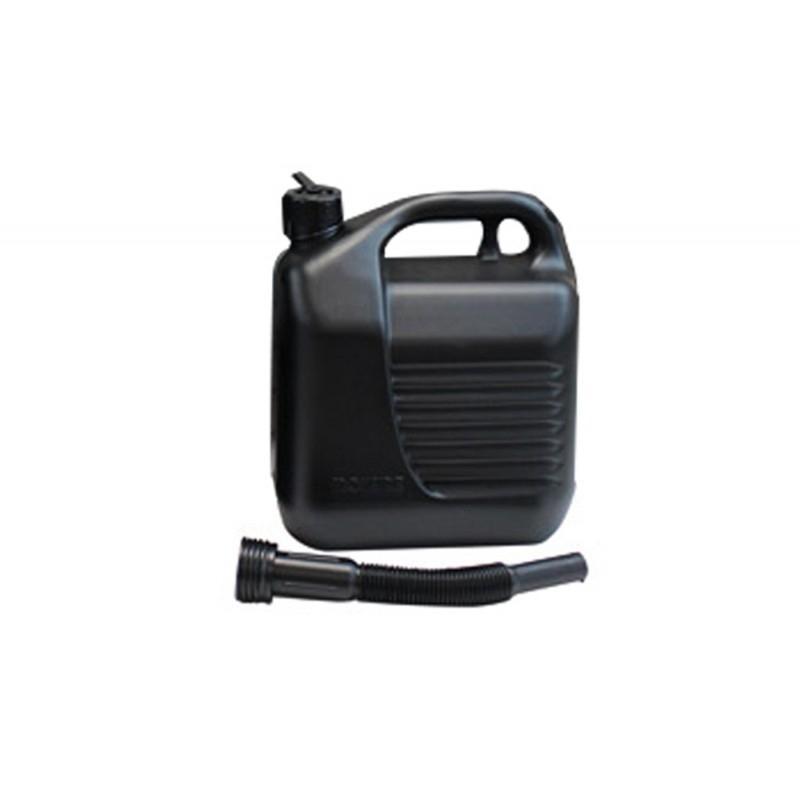 BIDON GASOLINA HOMOLOGADO CON VALVULA 30L NEGRO