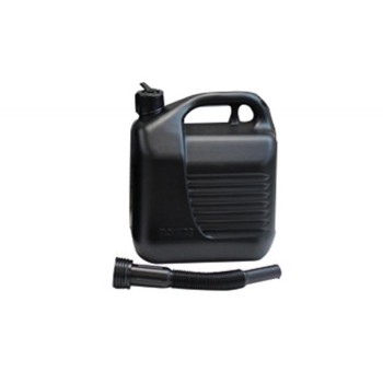 BIDON GASOLINA HOMOLOGADO CON VALVULA 30L NEGRO