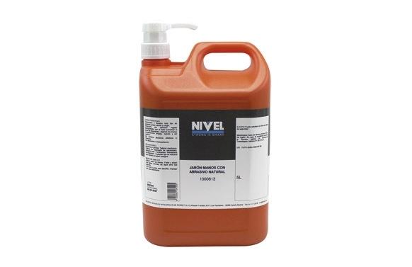 JABON MANOS CON ABRASIVO NATURAL 5 L NIVEL