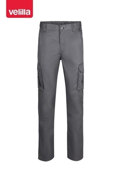 PANTALON POLIESTER/ALGODON 240GR GRIS