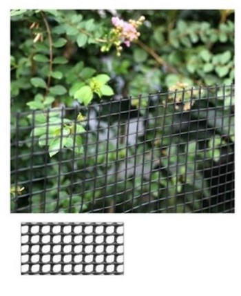 MALLA PLASTICA 5X5MM 310GR/M  NATUUR