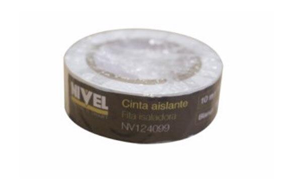 CINTA AISLANTE 10MT X 19MM NIVEL