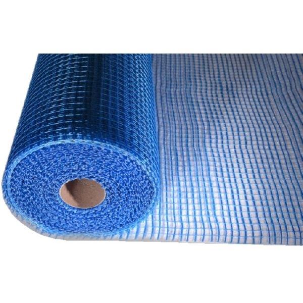 MALLA FIBRA VIDRIO REVOCO AZUL 10X10MM 1X50M