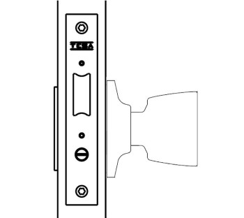 POMO PUERTA TESA 3520-50-LM PICAPORTE