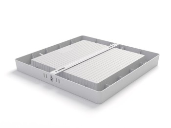 DOWNLIGHT SUPERFICIE CUADRADO BLANCO SONEDAS