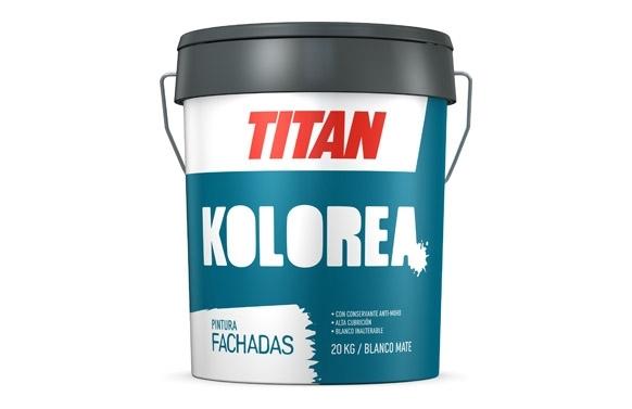 PINTURA PLASTICA FACHADA BLANCA MATE 20KG KOLOREA