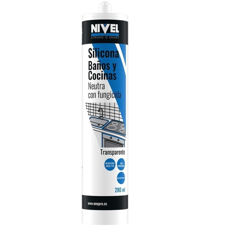 SILICONA NEUTRA COCINAS BAÑO 280ML NIVEL