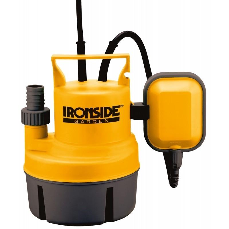 BOMBA SUMERGIBLE A LIMPIAS 250W 4500L/H IRONSIDE GARDEN