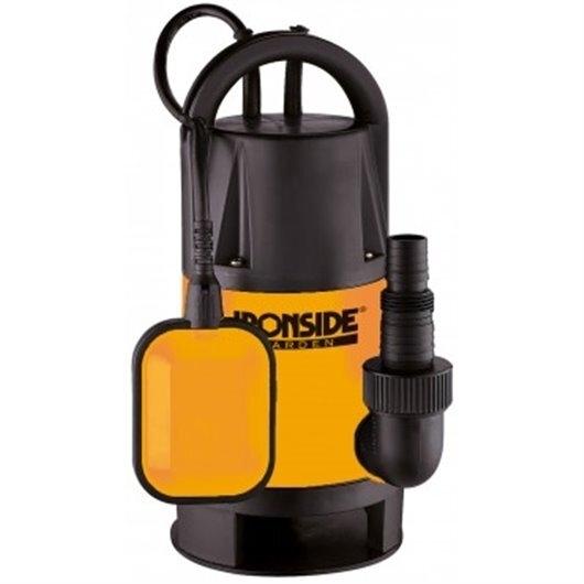 BOMBA SUMERGIBLE A SUCIAS 400W 8000L/H IRONSIDE GARDEN