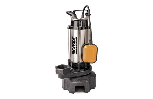 BOMBA SUMERGIBLE POZO A LIMPIAS 800W 16400L/H IRONSIDE GARDEN