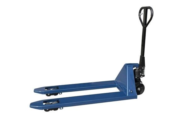 TRANSPALETA 2500KG RUEDA POLIURETANO NIVEL