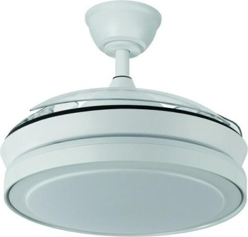 VENTILADOR TECHO RETRACTIL MINI BLANCO 40CM 35W SONEDAS
