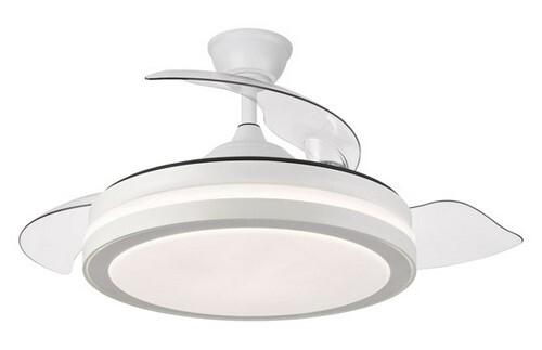 VENTILADOR TECHO RETRACTIL  50CM 35W SONEDAS