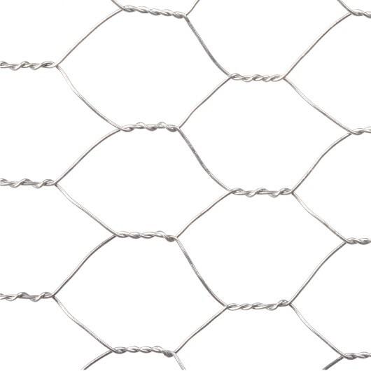 MALLA GALLINERO TRIPLE TORSION GALVANIZADO ROLLO 50M