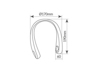 VENTILADOR DE CUELLO USB RECARGABLE