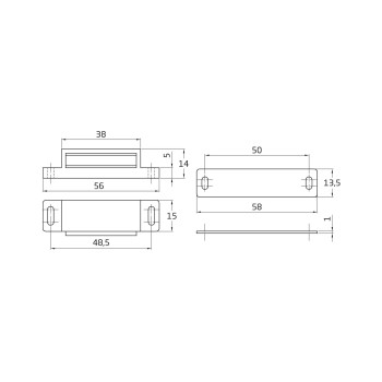 GOLPETE AMIG Nº10 IMAN 56X15