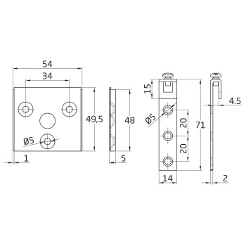 COLGADOR AMIG ARMARIO Nº5 CAJA 50