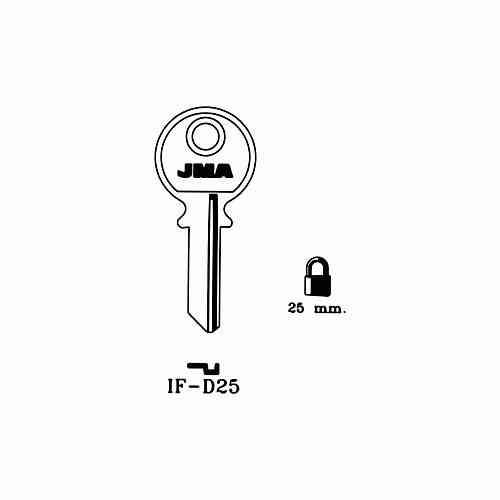 LLAVE DENTADA IF-D25 S-B