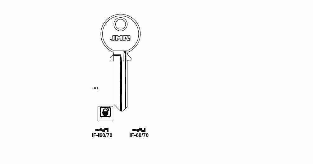 LLAVE DENTADA IF-60/70 S-B