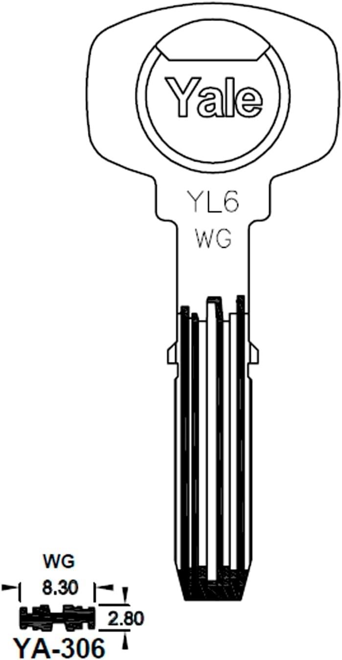 LLAVE SEGURIDAD YA-306