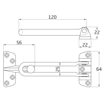 CADENA SEGURIDAD Nº2 LATON