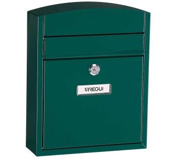 BUZON EXTERIOR ACERO COMPACT VERDE