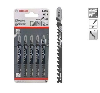HOJAS SIERRA BLISTER 5UNDS T-144-D 2608 BOSCH