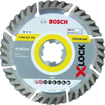 DISCO CORTE DIAMANTE 115X2X22.23MM X-LOCK BOSCH