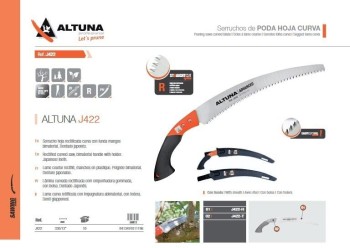 SERRUCHO PODAR CURVO ADVANCED 330MM