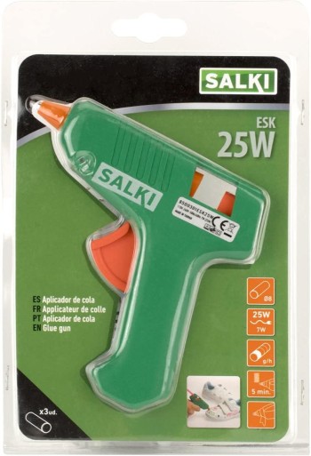 PISTOLA TERMOFUSIBLE SALKI 25W 8500301