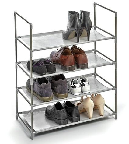 ZAPATERO 4 BALDAS 12 PARES 58.5X28.5X70CM