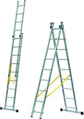 ESCALERA ALUMINIO 2 TRAMOS TREK TEICOCIL