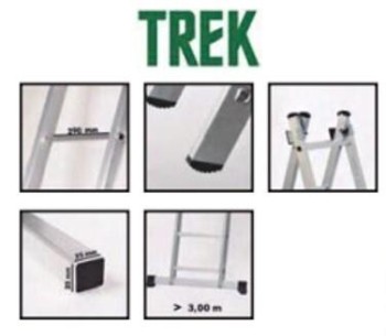 ESCALERA ALUMINIO 2 TRAMOS TREK TEICOCIL