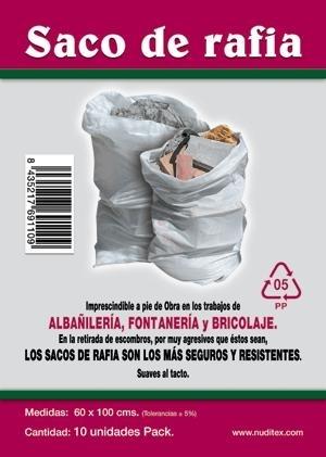 BOLSA SACO RAFIA 55X95 CM (10 UND)