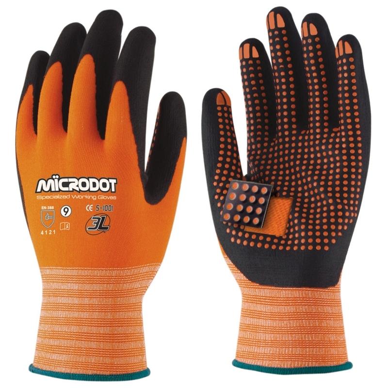 GUANTE NYLON NITRILO FOAM MICRODOT 3L INTERNACIONAL