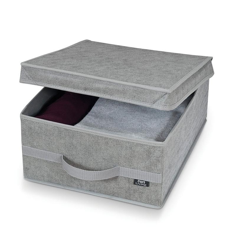 CAJA GUARDARROPA GRIS