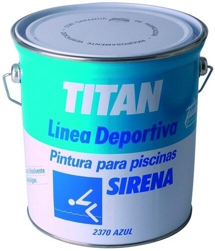 PINTURA PISCINA SIRENA AZUL 4L TITAN