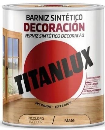 BARNIZ SINTETICO MATE INCOLORO TITANLUX