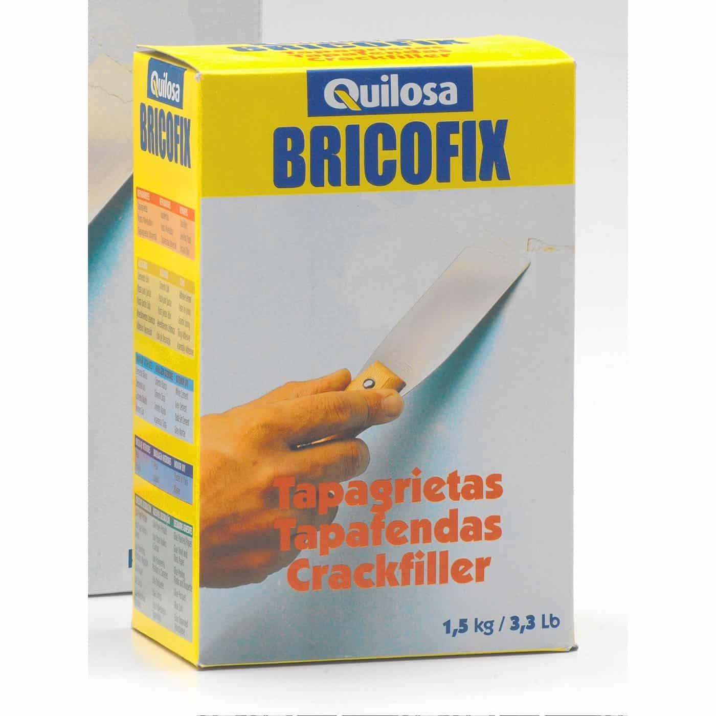 TAPA GRIETAS BRICOFIX 1,5 KG QUILOSA