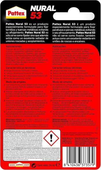 PATTEX NURAL 53 24ML BLISTER